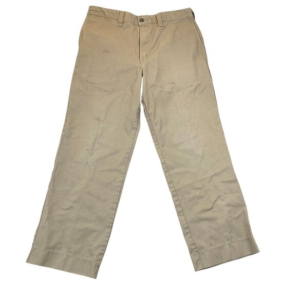 Dickies Mens Work Pants 34 Tan Blend Cotton/Polyester - Picture 1 of 13